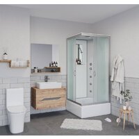 Душевая кабина Niagara NG-1108-14G 90x90x215 (матовое стекло) - Превью изображения №2 — Интернет-магазин samo.by
