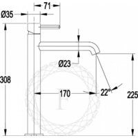 Смеситель Filarete Roun FL6020 (графит) - Превью изображения №7 — Интернет-магазин samo.by