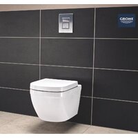 Унитаз подвесной Grohe Euro 39328000 (без сиденья) - Превью изображения №3 — Интернет-магазин samo.by