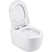 Унитаз подвесной Roxen Porto в комплекте с инсталляцией StounFix Dual Fresh 6 в 1 968478 (кнопка: брашированное золото) - Превью изображения №9 — Интернет-магазин samo.by