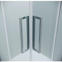 Душевой уголок Grossman Cosmo 80x80x195 300.K33.02.8080.10.00 (хром/прозрачное стекло) - Превью изображения №3 — Интернет-магазин samo.by