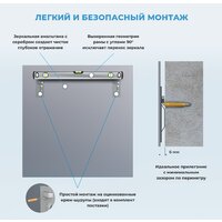  Wellsee Зеркало 7 Rays' Spectrum 172200320, 75 х 75 см - Превью изображения №8 — Интернет-магазин samo.by