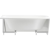 Ванна Wellsee Belle Spa 2.0 160x75 235802002 (пристенная ванна (левая) белый глянец, экран, каркас, сифон-автомат глянцевый белый) - Превью изображения №3 — Интернет-магазин samo.by