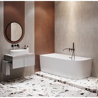 Ванна Wellsee Belle Spa 2.0 160x75 235802002 (пристенная ванна (левая) белый глянец, экран, каркас, сифон-автомат глянцевый белый) - Превью изображения №8 — Интернет-магазин samo.by