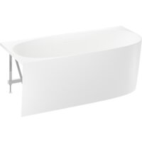 Ванна Wellsee Belle Spa 2.0 160x75 235802002 (пристенная ванна (левая) белый глянец, экран, каркас, сифон-автомат глянцевый белый) - Превью изображения №2 — Интернет-магазин samo.by
