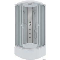 Niagara NG-2307-14G 80x80x215 (матовое стекло)