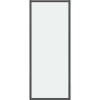 Grossman Style 80x195 200.K33.05.80.21.00 (черный матовый, стекло прозрачное)