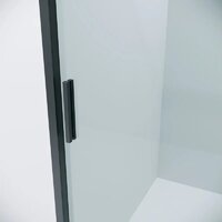 Душевая стенка Grossman Style 80x195 200.K33.05.80.21.00 (черный матовый, стекло прозрачное) - Превью изображения №8 — Интернет-магазин samo.by