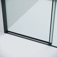 Душевая стенка Grossman Style 80x195 200.K33.05.80.21.00 (черный матовый, стекло прозрачное) - Превью изображения №9 — Интернет-магазин samo.by