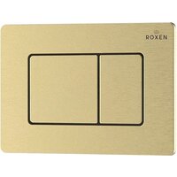 Унитаз подвесной Roxen Cube в комплекте с инсталляцией StounFix Dual Fresh 6 в 1 968469 (кнопка: брашированное золото) - Превью изображения №13 — Интернет-магазин samo.by