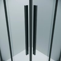 Душевой уголок Grossman Galaxy 100x80x195 300.K33.01.1080.42.00 (графит сатин/прозрачное стекло) - Превью изображения №8 — Интернет-магазин samo.by