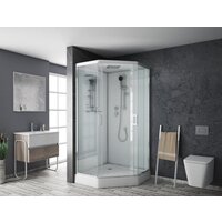 Душевая кабина Niagara NG-6002-01D 100x100x210 (прозрачное стекло) - Превью изображения №3 — Интернет-магазин samo.by
