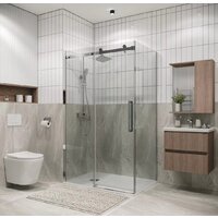 Душевой уголок Grossman Classic 130x80x195 120.K33.04.1380.10.00 (хром/прозрачное стекло) - Превью изображения №6 — Интернет-магазин samo.by