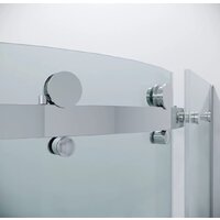 Душевой уголок Grossman Classic 100x100x195 301.K33.04.1010.10.00 (хром/прозрачное стекло) - Превью изображения №4 — Интернет-магазин samo.by