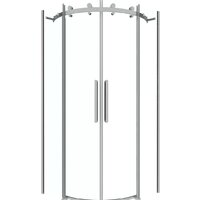 Grossman Classic 100x100x195 301.K33.04.1010.10.00 (хром/прозрачное стекло)
