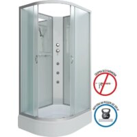 Душевая кабина Niagara NG-33084-14RBKG 100x80 (матовое стекло) - Превью изображения №1 — Интернет-магазин samo.by
