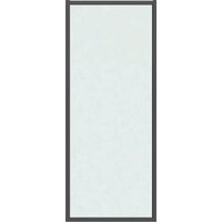 Grossman Style 80x195 200.K33.05.80.21.02 (черный матовый/стекло шиншилла)