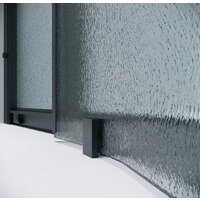 Душевой уголок Grossman Cosmo 90x90x195 301.K33.02.9090.21.02 (черный матовый/шиншилла стекло) - Превью изображения №5 — Интернет-магазин samo.by