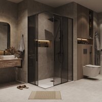 Душевой уголок Grossman Galaxy 100x70x195 300.K33.01.1070.21.10 (черный матовый/тонированное стекло) - Превью изображения №9 — Интернет-магазин samo.by
