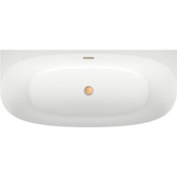 Ванна Wellsee Belle Spa 2.0 170x75 235804004 (пристенная ванна белый глянец, экран, каркас, сифон-автомат золото) - Превью изображения №4 — Интернет-магазин samo.by