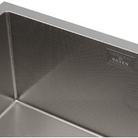 Кухонная мойка Roxen Uno 560210-54-GR сатин/текстурная (с ролл-матом и дозатором) - Превью изображения №14 — Интернет-магазин samo.by