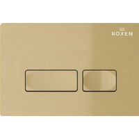 Унитаз подвесной Roxen Antares Tornado Long в комплекте с инсталляцией StounFix Dual Fresh 6 в 1 868418 (кнопка: брашированное золото матовая) - Превью изображения №6 — Интернет-магазин samo.by