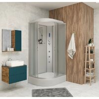 Душевая кабина Niagara NG-33084-14RF 100x80 (матовое стекло) - Превью изображения №3 — Интернет-магазин samo.by