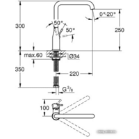 Смеситель Grohe Essence 30269000 (хром) - Превью изображения №2 — Интернет-магазин samo.by