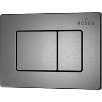 Унитаз подвесной Roxen Cube One Rimless 6 в 1 StounFix Dual Fresh 616329 (оружейная сталь/металл) - Превью изображения №20 — Интернет-магазин samo.by