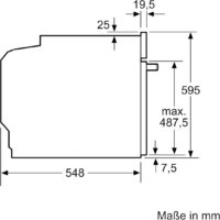 Электрический духовой шкаф Bosch Serie 2 HBA571BB4 - Превью изображения №7 — Интернет-магазин samo.by