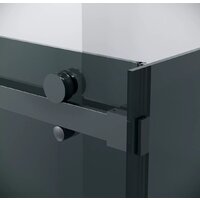 Душевой уголок Grossman Classic 130x80x195 120.K33.04.1380.21.10 (черный матовый/тонированное стекло) - Превью изображения №12 — Интернет-магазин samo.by