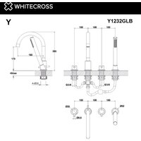 Смеситель Whitecross Y Y1232CR (хром) - Превью изображения №3 — Интернет-магазин samo.by