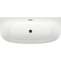 Ванна Wellsee Belle Spa 2.0 170x75 235804003 (пристенная ванна белый глянец, экран, каркас, сифон-автомат матовый черный) - Превью изображения №4 — Интернет-магазин samo.by