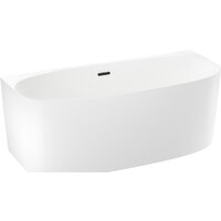 Ванна Wellsee Belle Spa 2.0 170x75 235804003 (пристенная ванна белый глянец, экран, каркас, сифон-автомат матовый черный) - Превью изображения №2 — Интернет-магазин samo.by