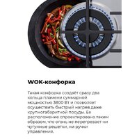 Варочная панель MAUNFELD EGHS.64.63CS/G - Превью изображения №28 — Интернет-магазин samo.by