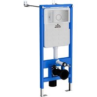 Унитаз подвесной Roxen Cube Bidet One Rimless 6 в 1 StounFix Dual Fresh 521082 (кнопка: хром) - Превью изображения №2 — Интернет-магазин samo.by