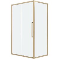 Grossman Cosmo 120x100x195 120.K33.02.1210.32.00 (золото сатин/стекло прозрачное)