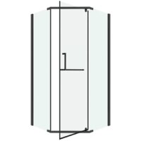 Душевой уголок Grossman Pragma 90x90x195 302.K33.03.9090.42.00 (графит сатин/прозрачное стекло) - Превью изображения №2 — Интернет-магазин samo.by