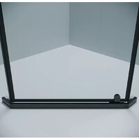 Душевой уголок Grossman Pragma 90x90x195 302.K33.03.9090.42.00 (графит сатин/прозрачное стекло) - Превью изображения №4 — Интернет-магазин samo.by