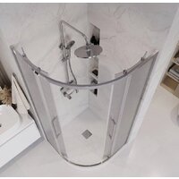 Душевой уголок Grossman Cosmo 90x90x195 301.K33.02.9090.10.02 (хром/шиншилла стекло) - Превью изображения №10 — Интернет-магазин samo.by