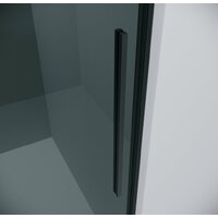 Душевая дверь Grossman Galaxy 100.K33.01.140.21.10 140x195 (черный матовый/стекло тонированное) - Превью изображения №3 — Интернет-магазин samo.by