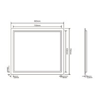  Roxen Зеркало Gotem 510165-80 80х70 - Превью изображения №10 — Интернет-магазин samo.by