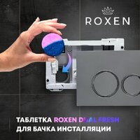 Средство для бачка инсталляции Roxen Dual Fresh 20000 (4 шт) - Превью изображения №2 — Интернет-магазин samo.by