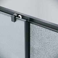Душевой уголок Grossman Cosmo 120х100х195 120.K33.02.1210.21.02 (черный матовый/стекло шиншилла) - Превью изображения №4 — Интернет-магазин samo.by