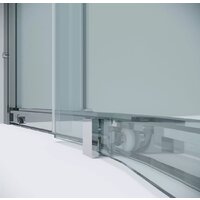 Душевой уголок Grossman Cosmo 90x90x195 301.K33.02.9090.10.00 (хром/прозрачное стекло) - Превью изображения №4 — Интернет-магазин samo.by
