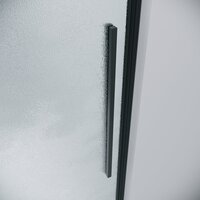 Душевой уголок Grossman Galaxy 100x80x195 120.K33.01.1080.21.02 (черный матовый/стекло шиншилла) - Превью изображения №2 — Интернет-магазин samo.by