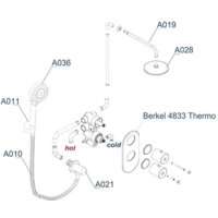 Душевая система  Wasserkraft A16028 - Превью изображения №9 — Интернет-магазин samo.by