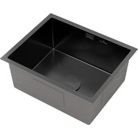 Кухонная мойка Roxen Uno 560210-54B-V графит/текстурная PVD покрытие (с ролл-матом и дозатором) - Превью изображения №10 — Интернет-магазин samo.by