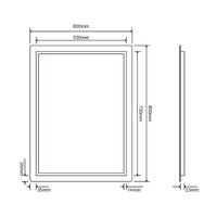  Roxen Зеркало Gotem 510165-60 60х80 - Превью изображения №11 — Интернет-магазин samo.by