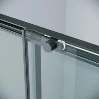 Душевая стенка Grossman Style 90x195 200.K33.05.90.21.00 (черный матовый, стекло прозрачное) - Превью изображения №10 — Интернет-магазин samo.by